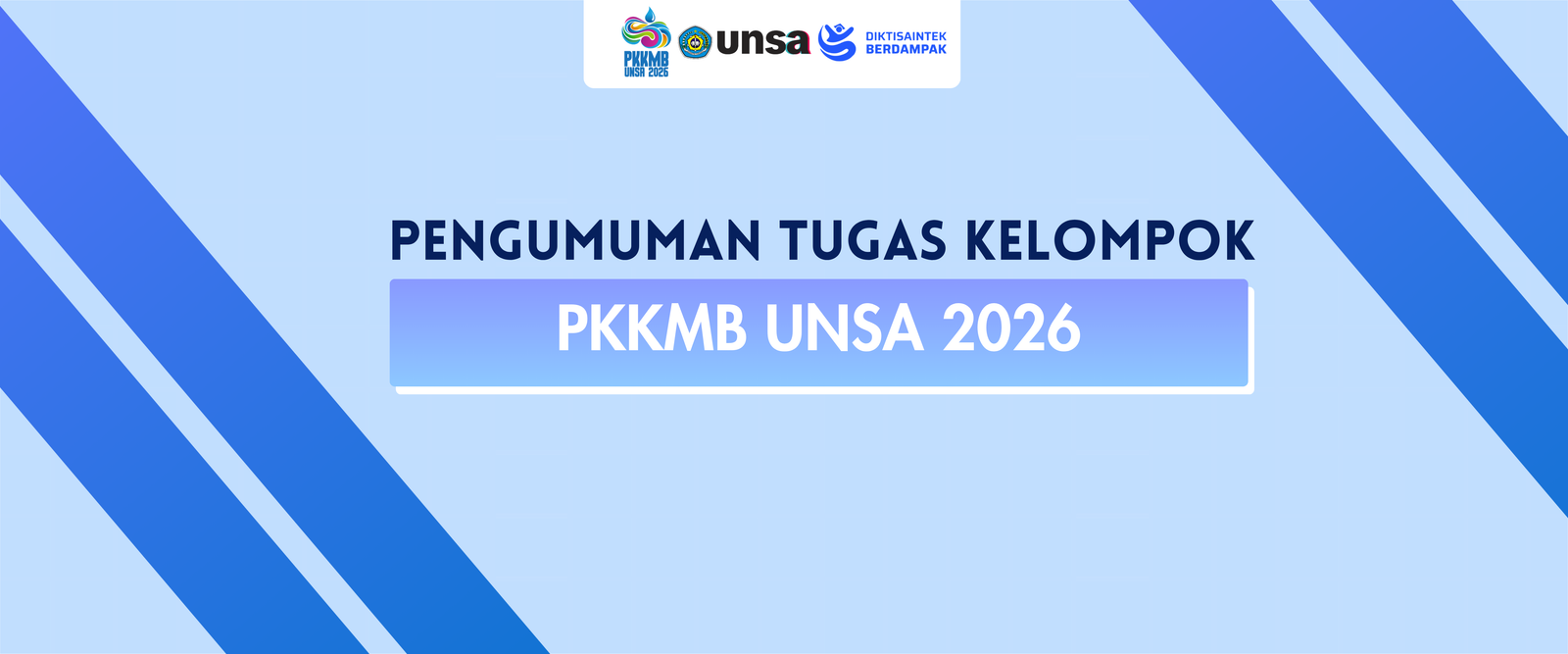 PENGUMUMAN TUGAS KELOMPOK PKKMB UNSA